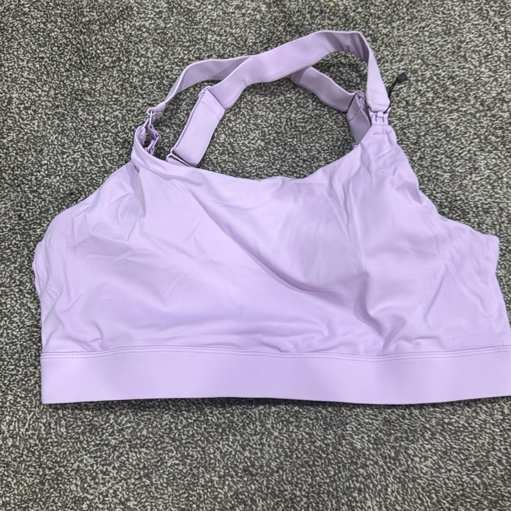 Sweat and milk high support pumping and sports bra